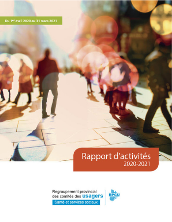 Rapport d’activités 2020-2021